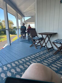 View from our sitting area