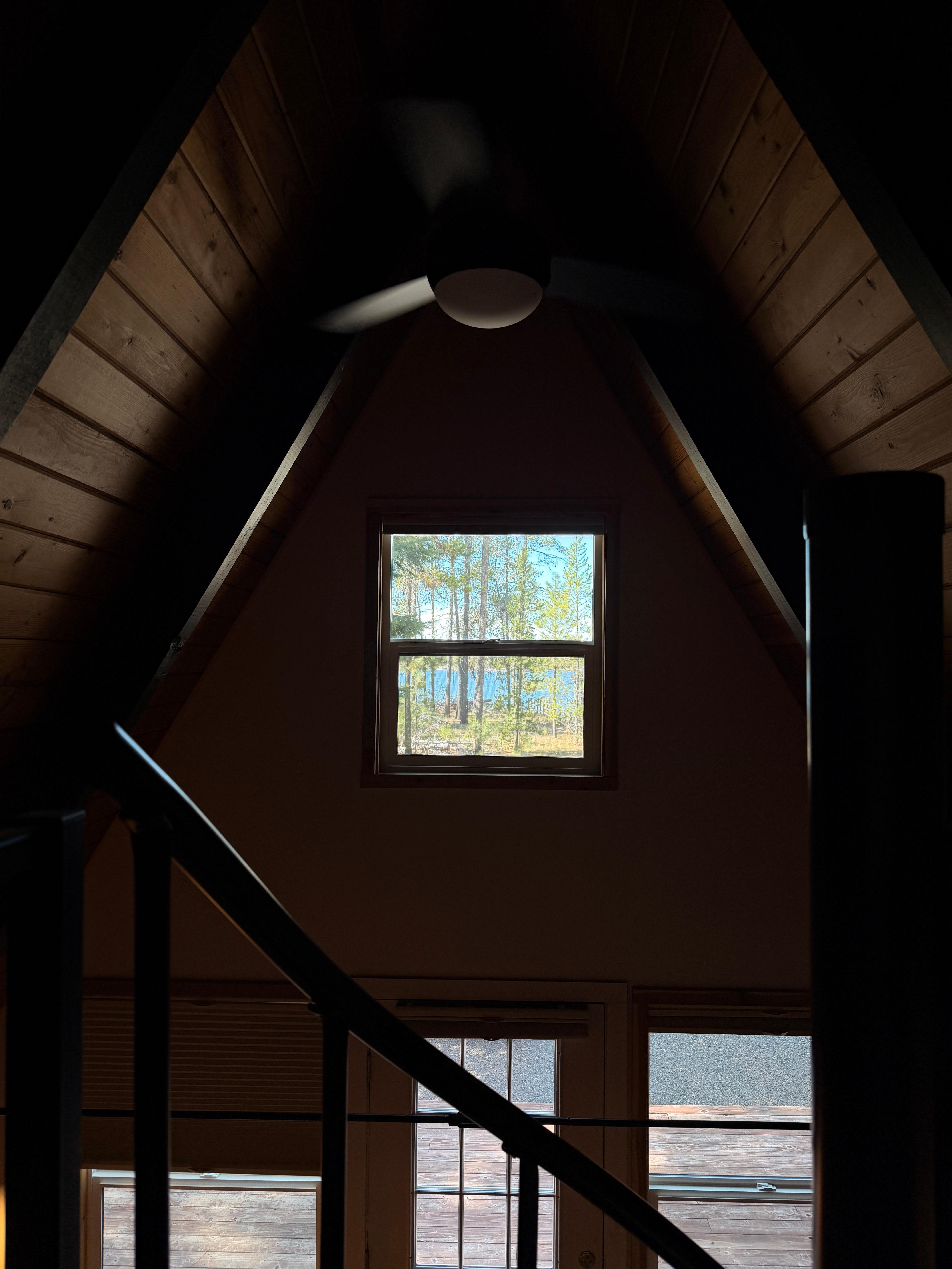 Lake view from upstairs 