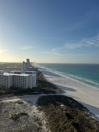 Early morning view looking East