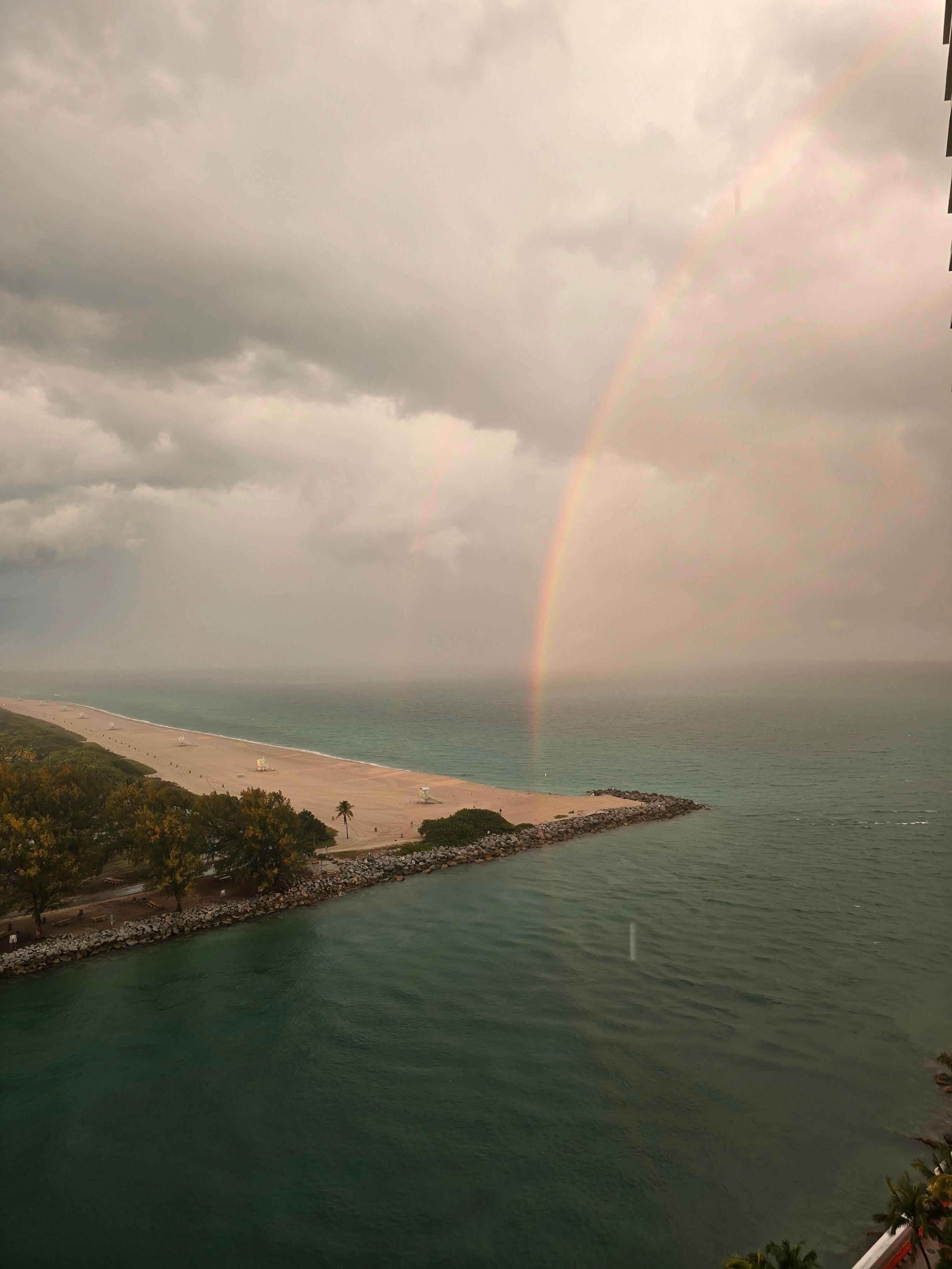 The view on our arrival. 