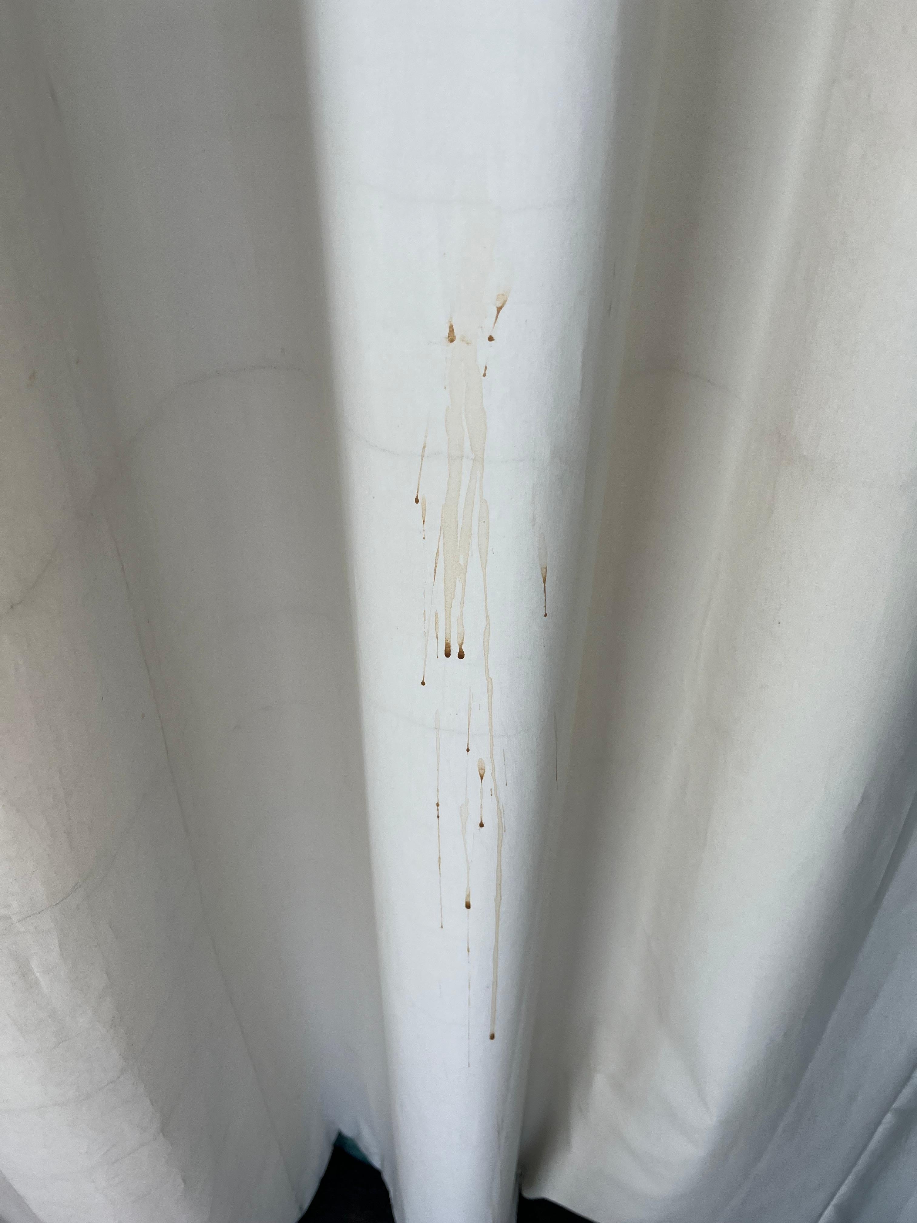 This is on the curtains.