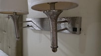 luminárias enferrujadas