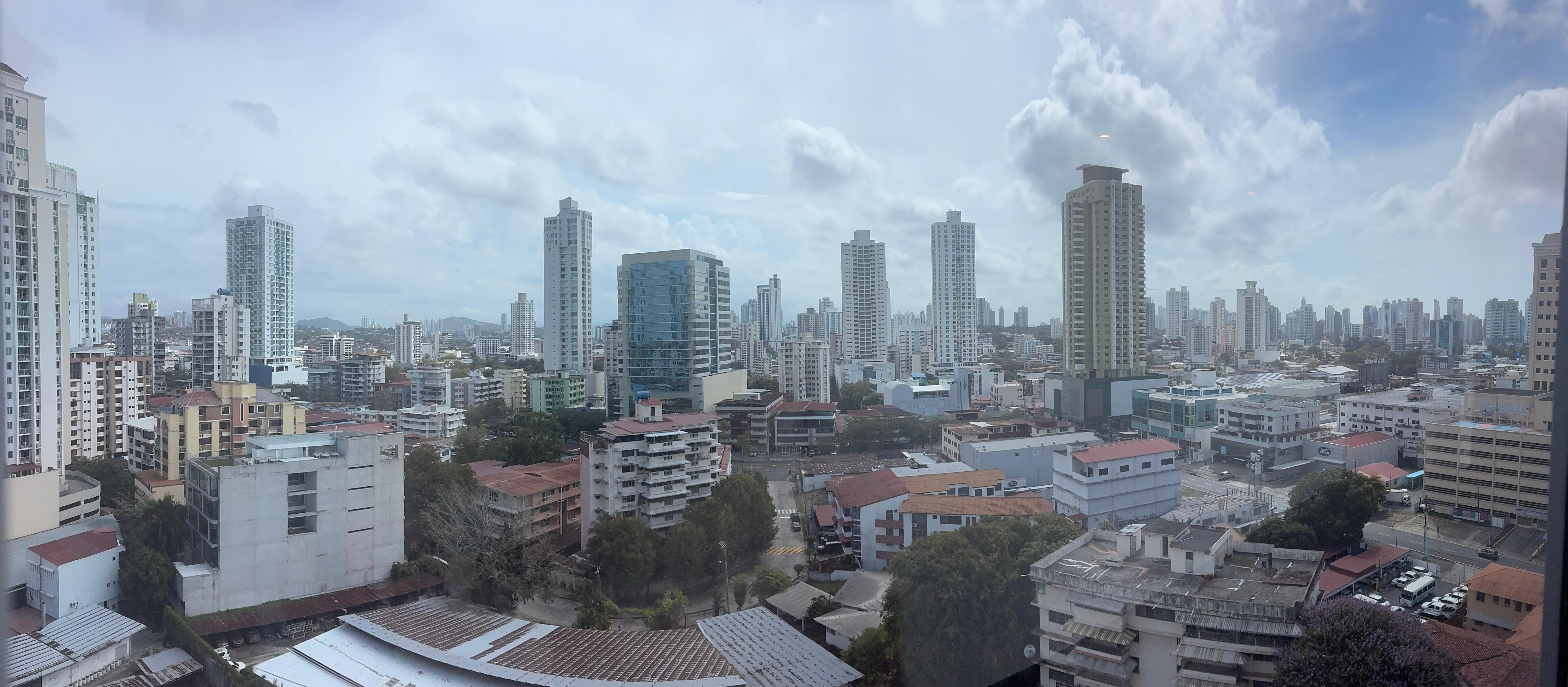 View from hotel.