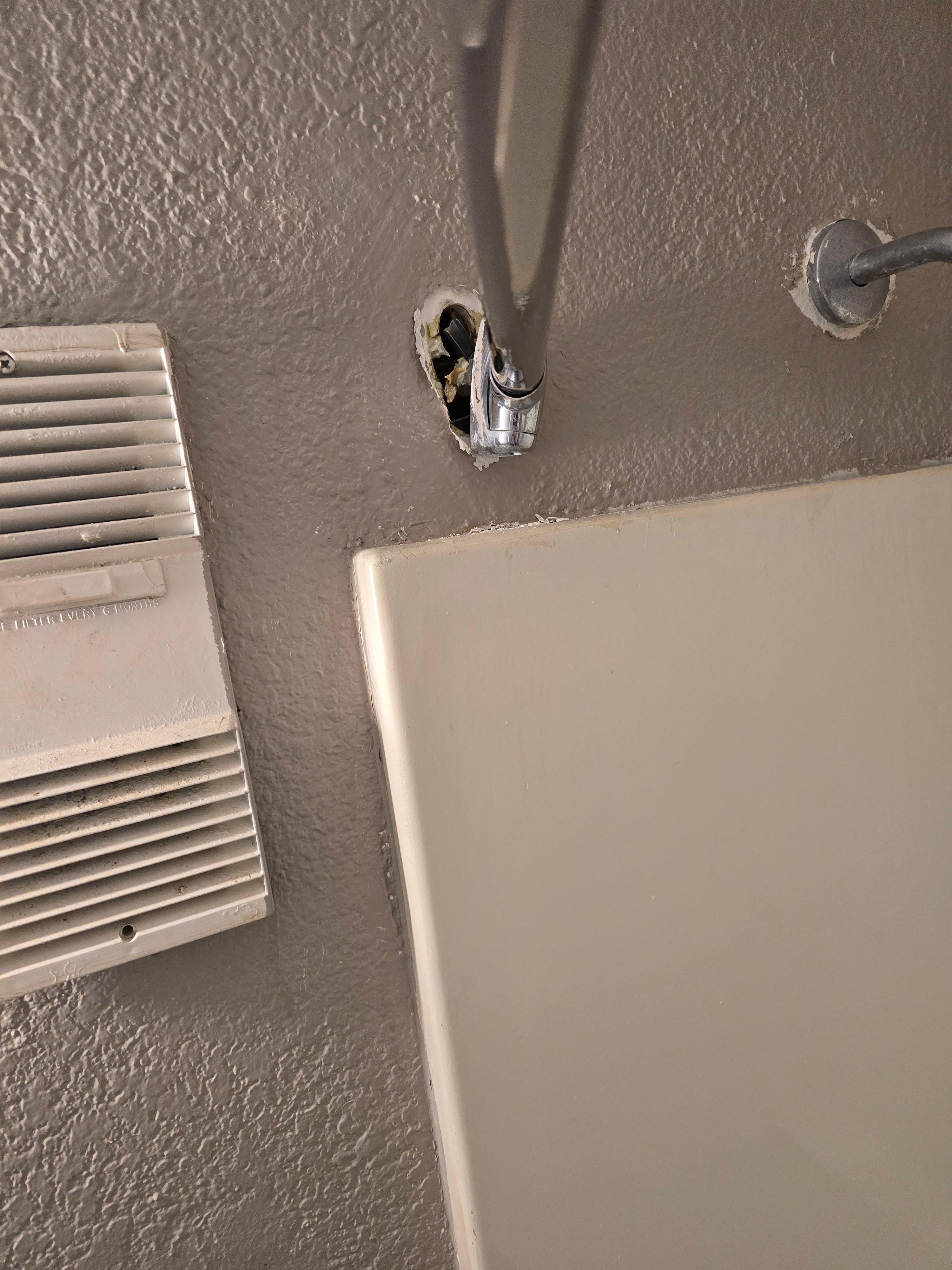 Curtain rod falling off