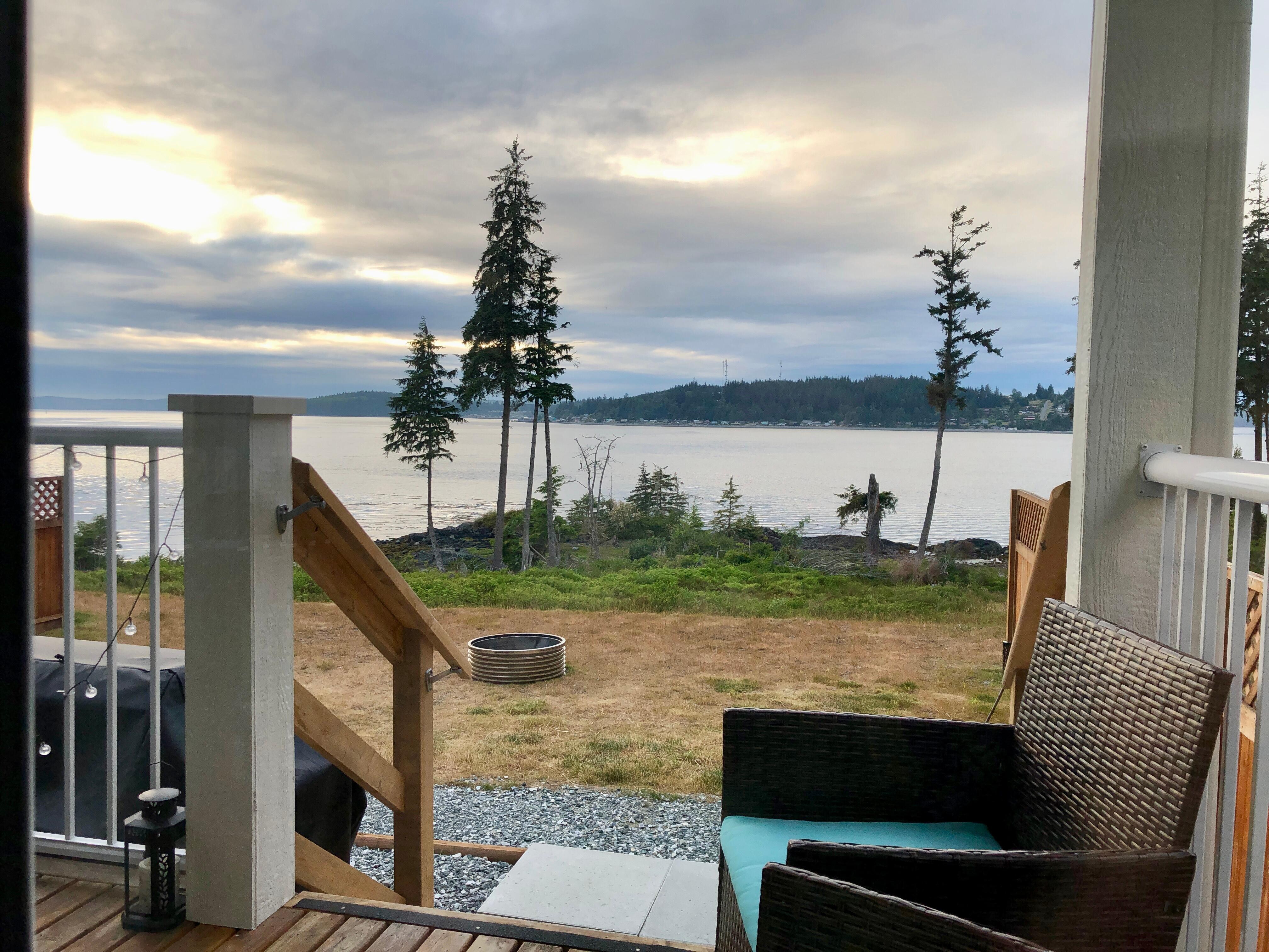 View from the deck