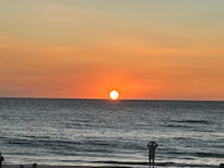 Just a hop across the street!