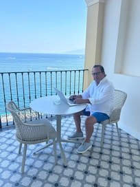 Huge Suite Balcony