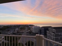 Sunrise from the balcony.