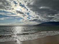 Beach right behind the property.