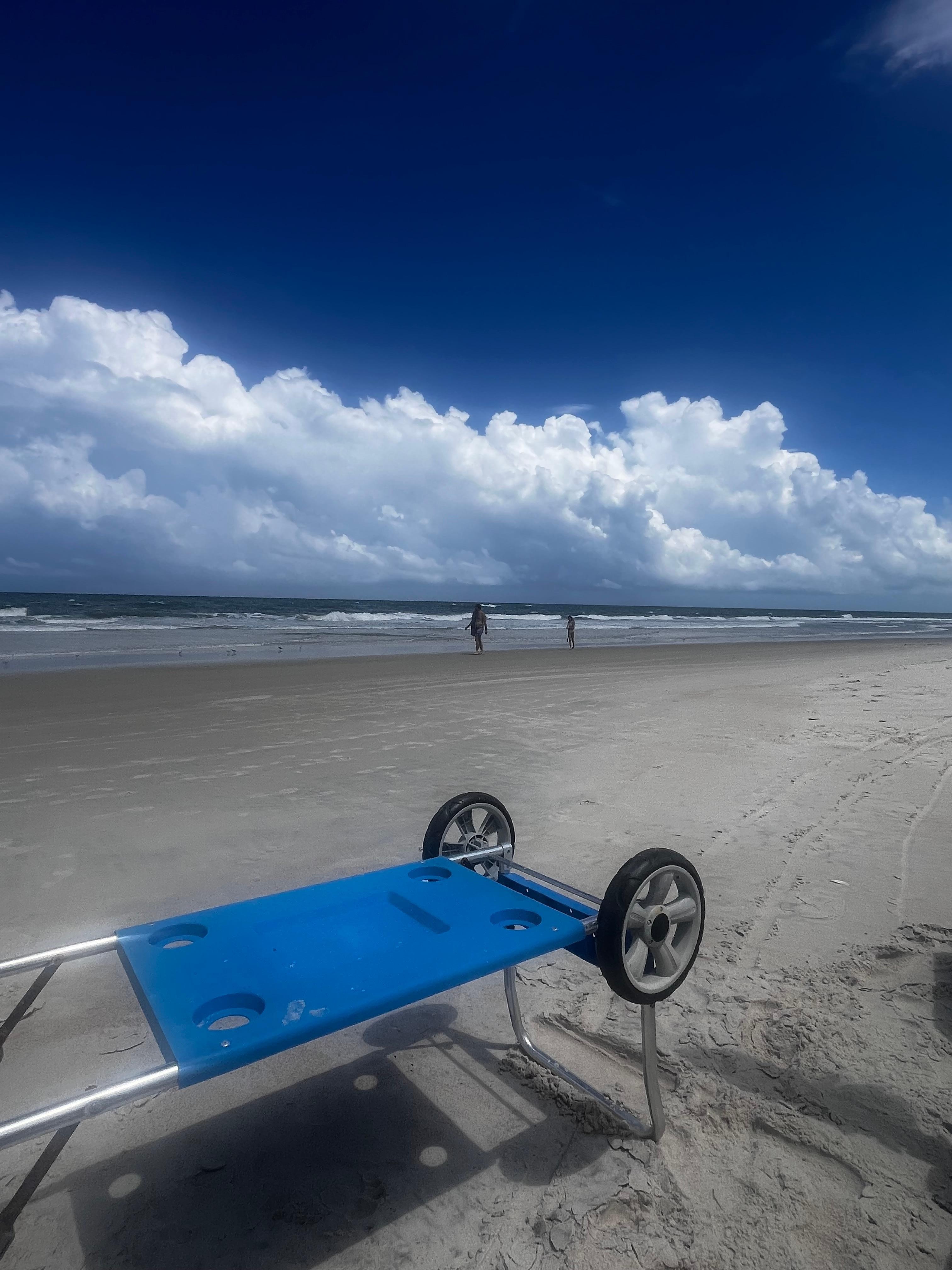 Very open beach. Loved it. 