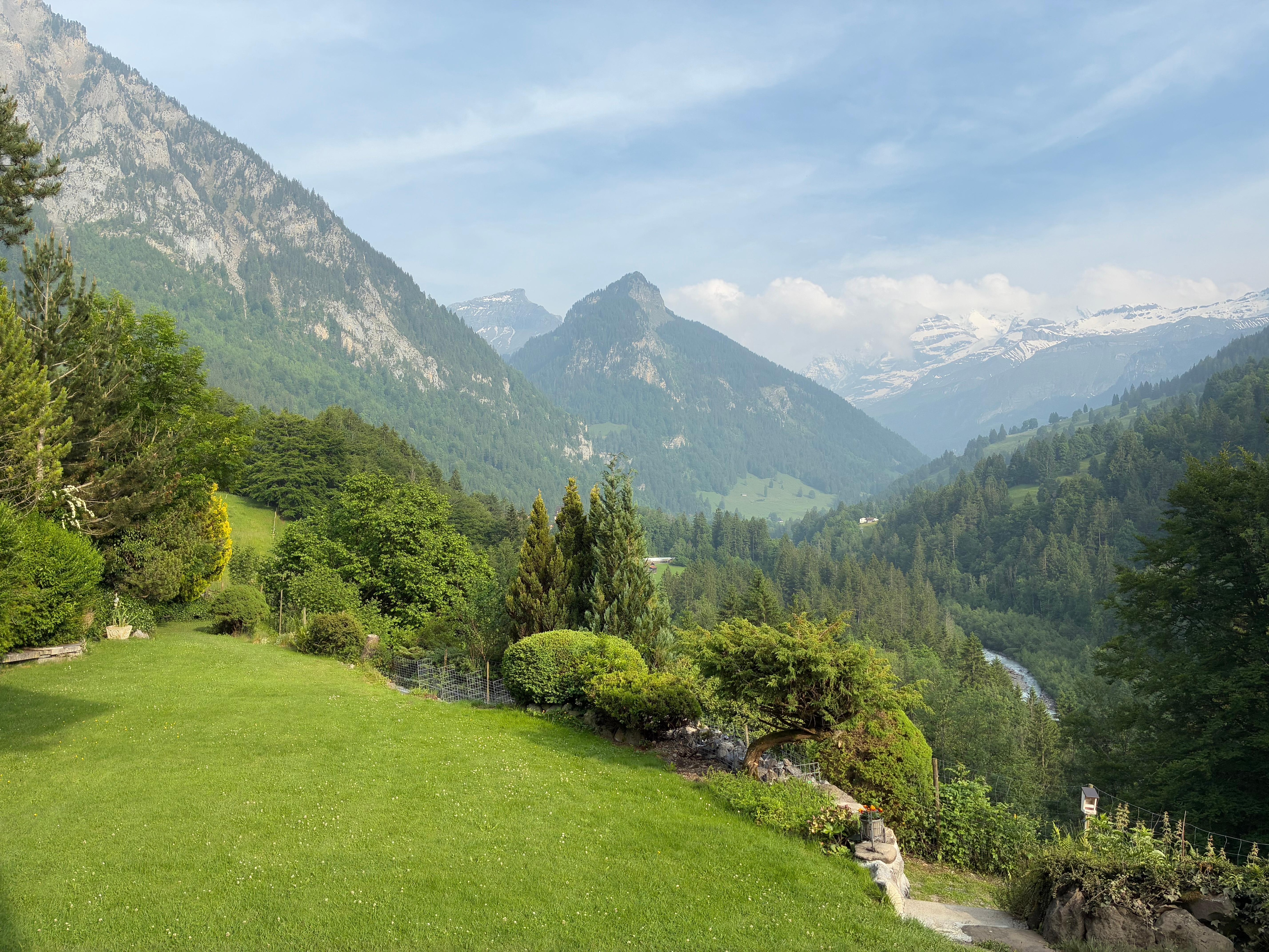 The view from our balcony. 