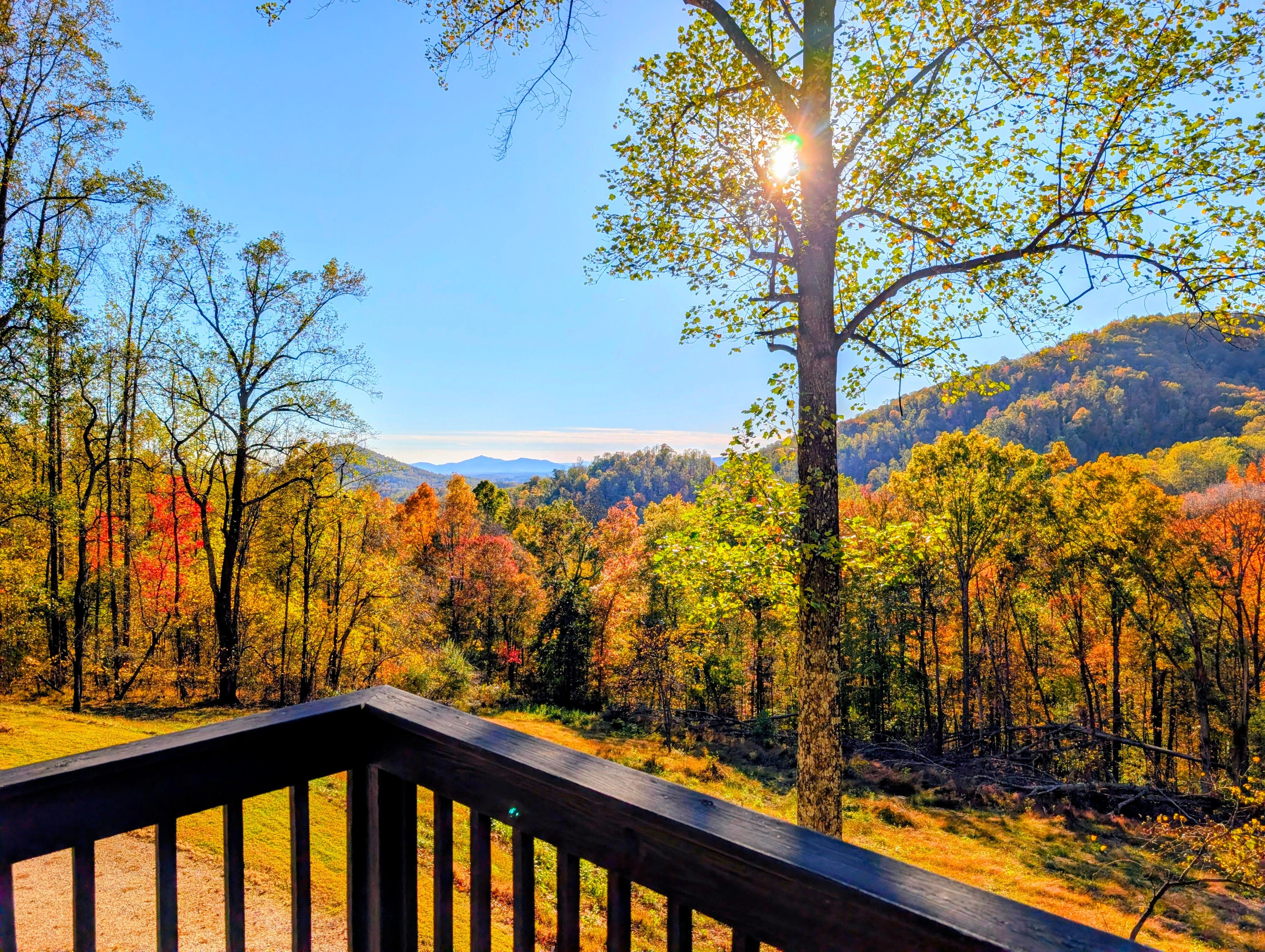 View from the balcony