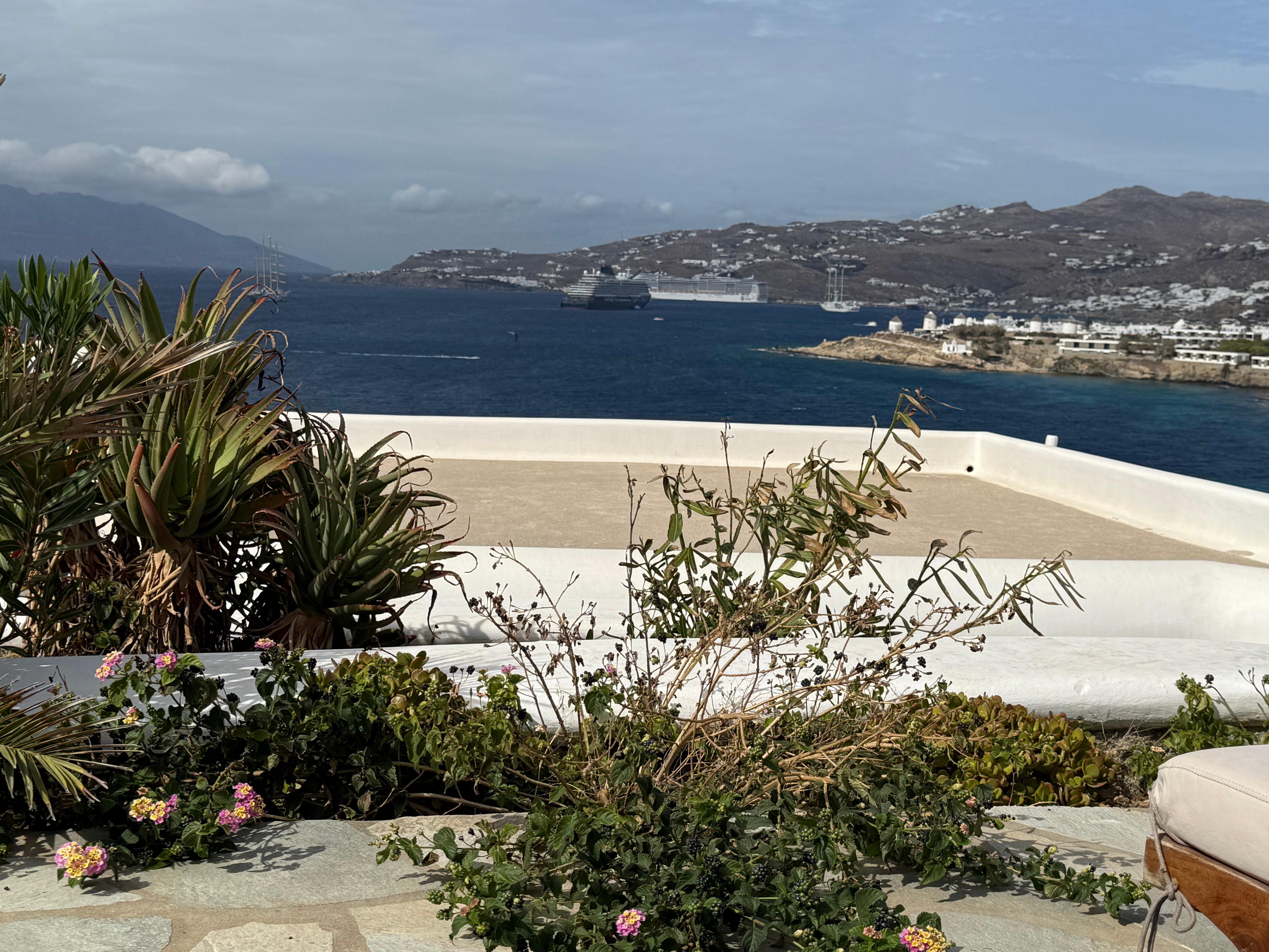 Balcony near the room 