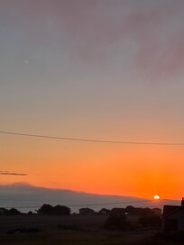First night sunset