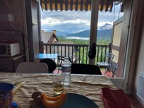 vue du comptoir pour manger