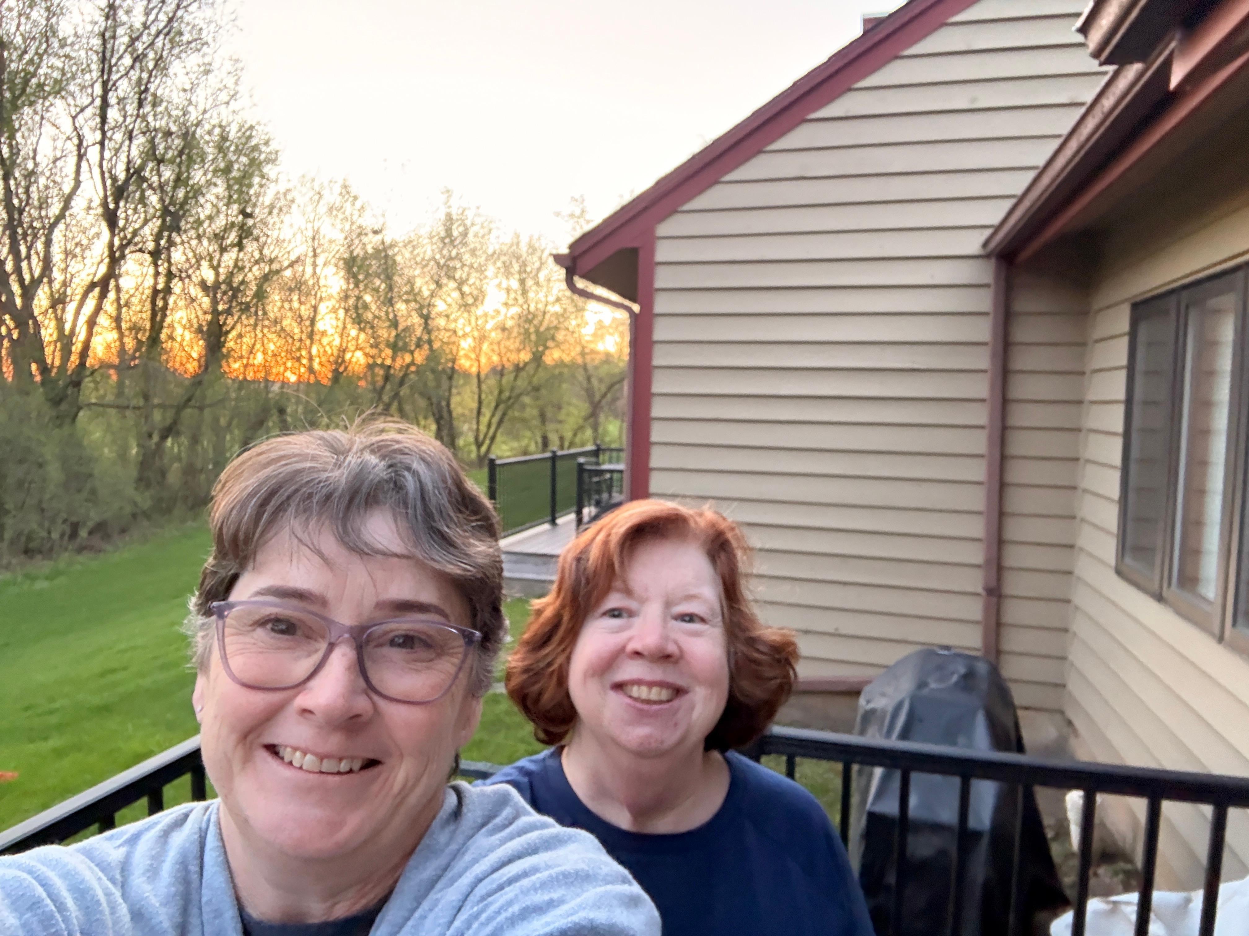 Sunset after spa services