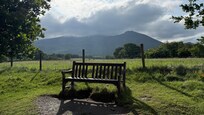 A short walk from the lodge