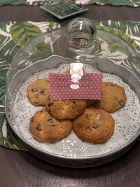 The fresh baked cookies are a sweet treat.