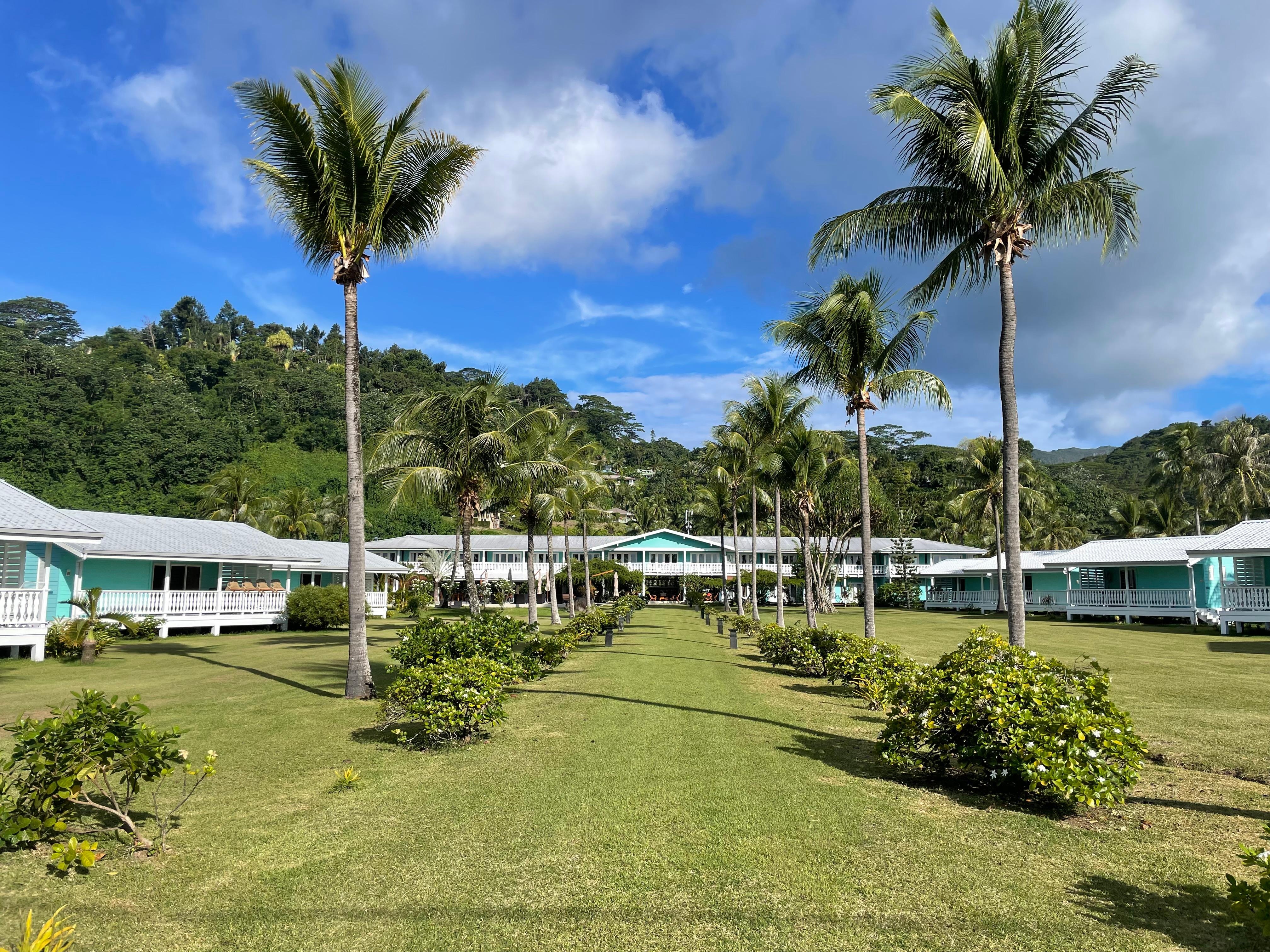 Accueil quand on arrive sur place