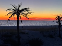 From the first floor balcony