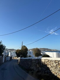 Walking from the property to into town