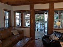 That chair on the right has a perfect view of the inlet