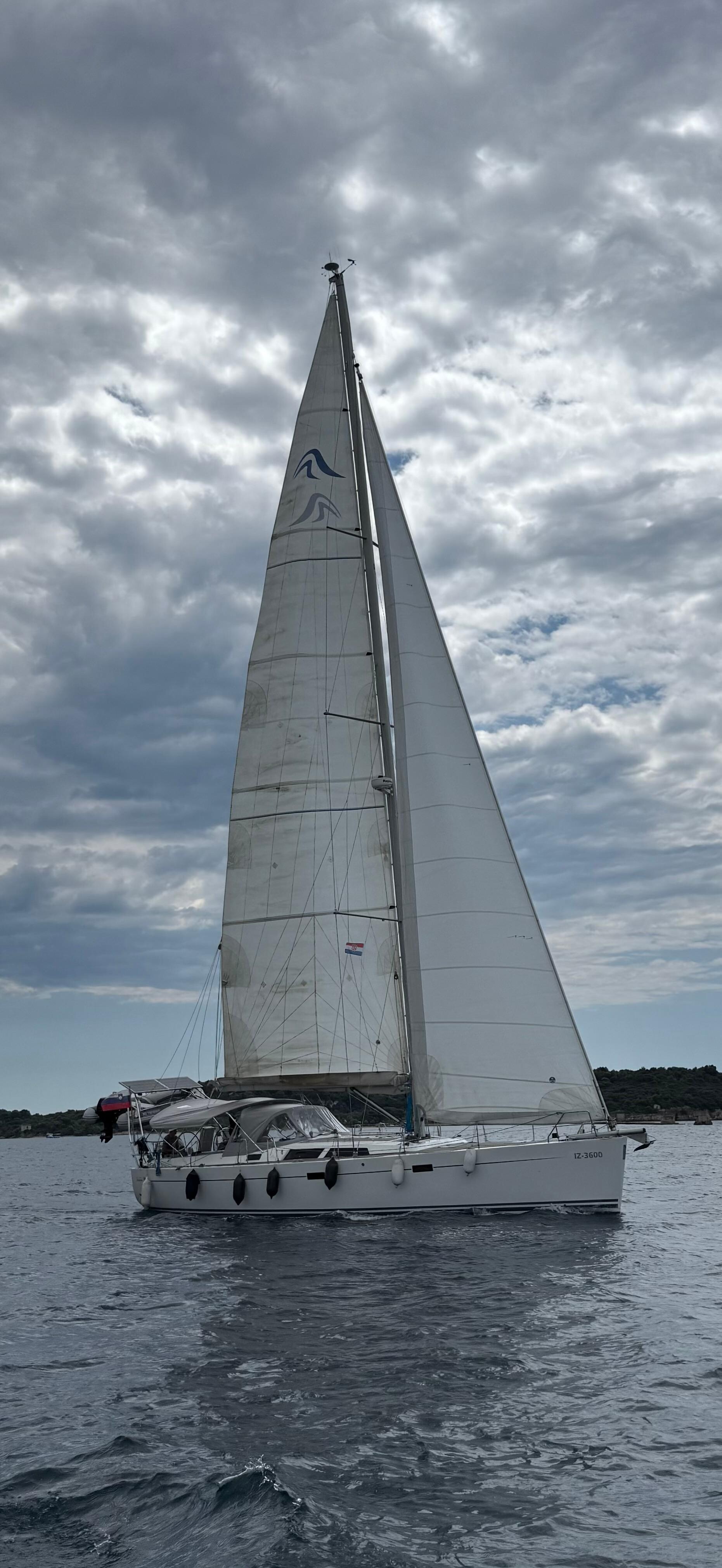 Sailboat on the Adriatic 