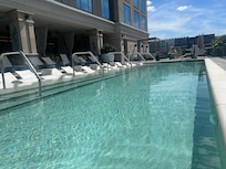 The pool is wonderful