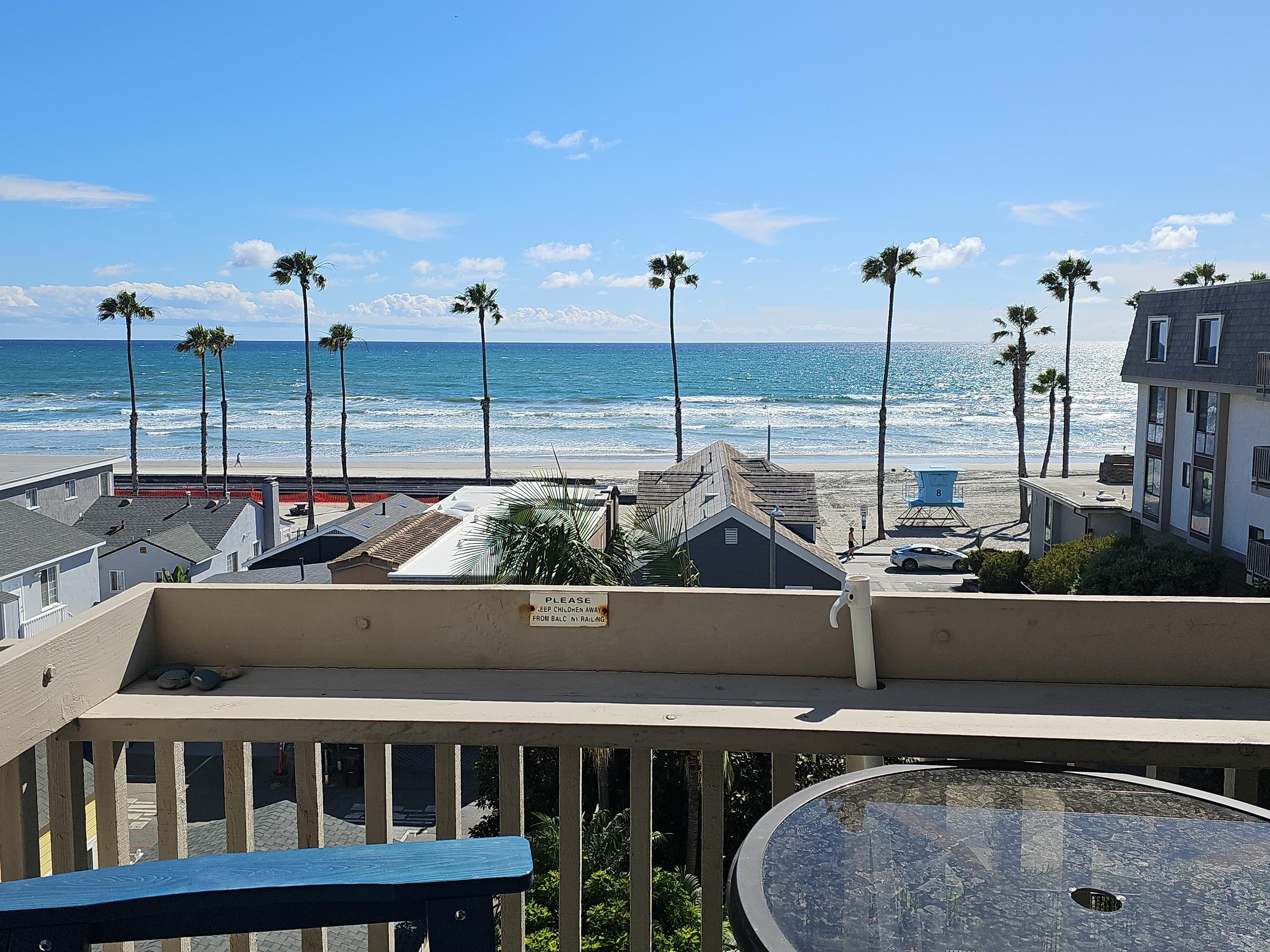 View from the balcony