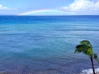 So many rainbows. Again, this is from the lanai.