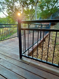Sunrise on the front porch