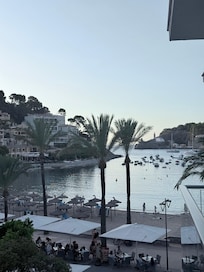 Balcony view from our room