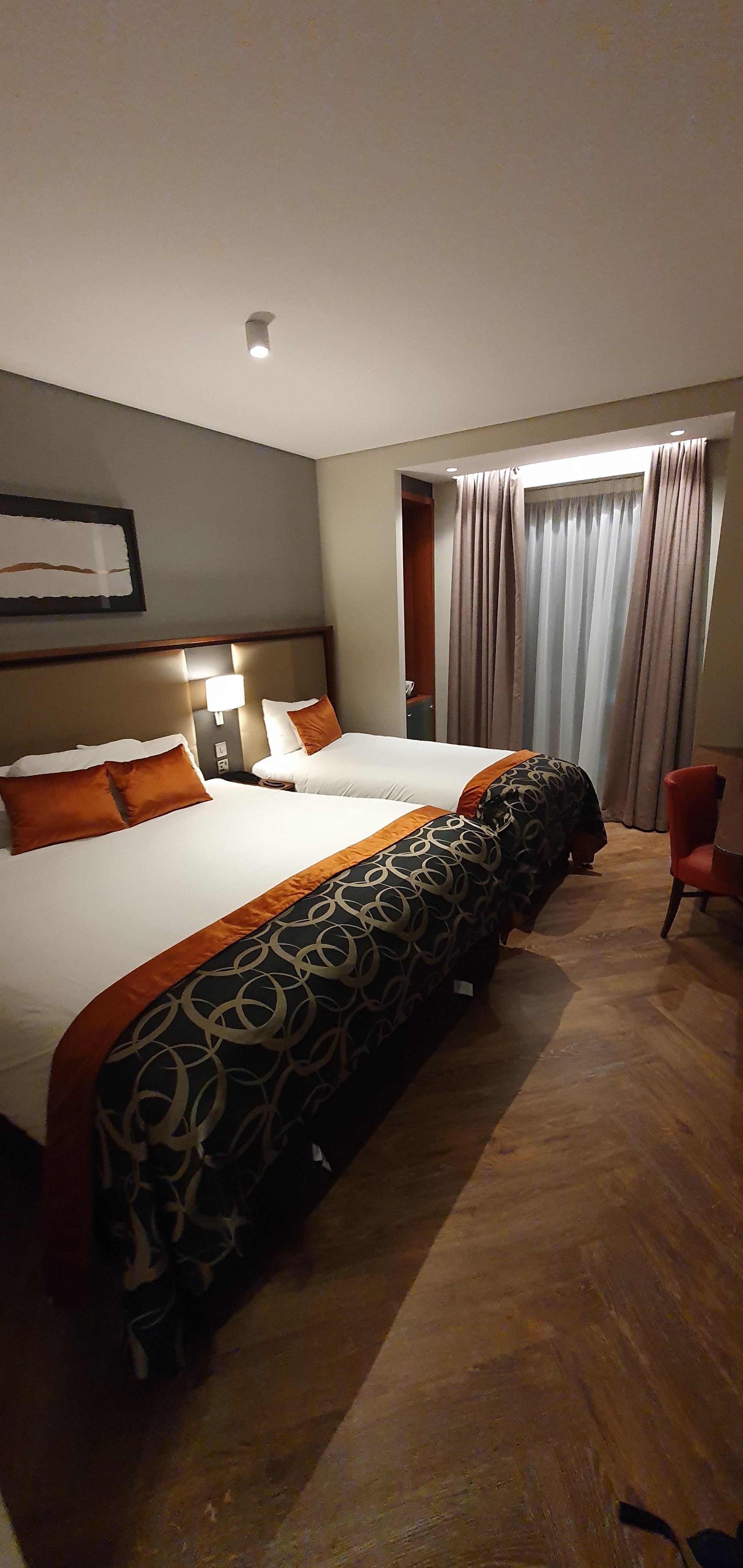 De rullande sängarna.