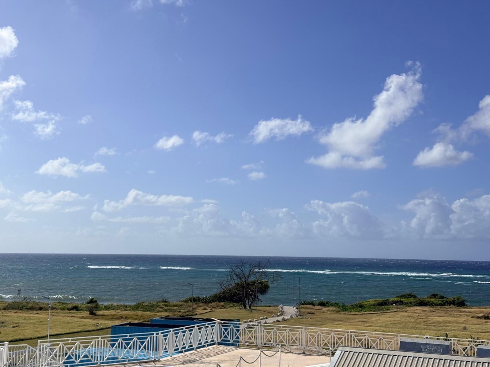 View from our balcony