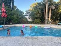 Lots of pool and beach toys to enjoy!