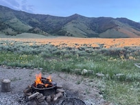 Fire pit area views