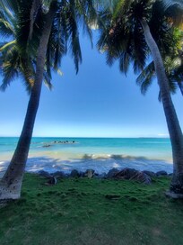 View from right outside the complex.