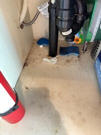 Under the sink