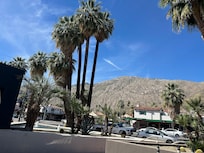 Mountains in the background