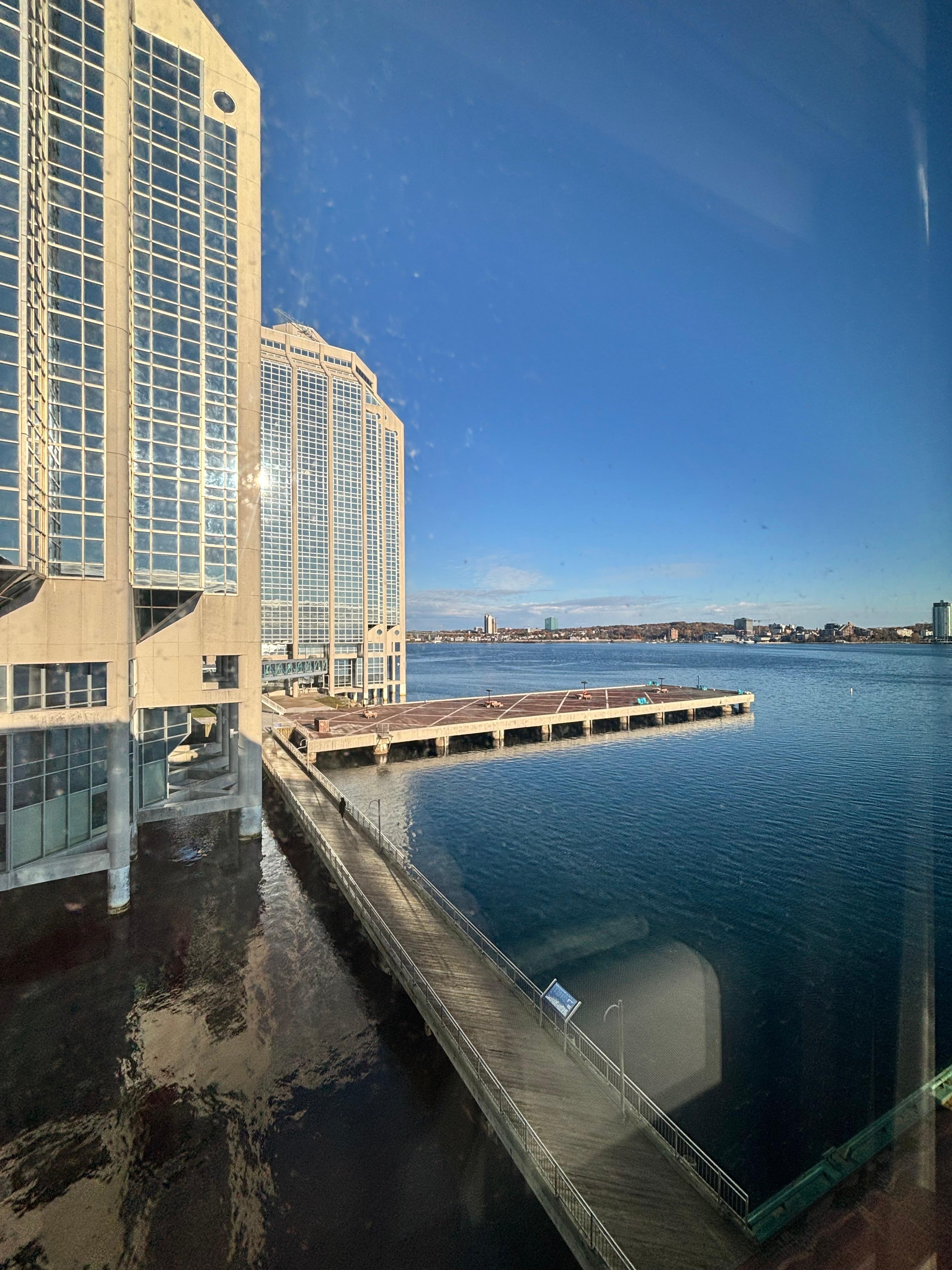 Room with harbour view