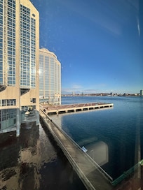 Room with harbour view