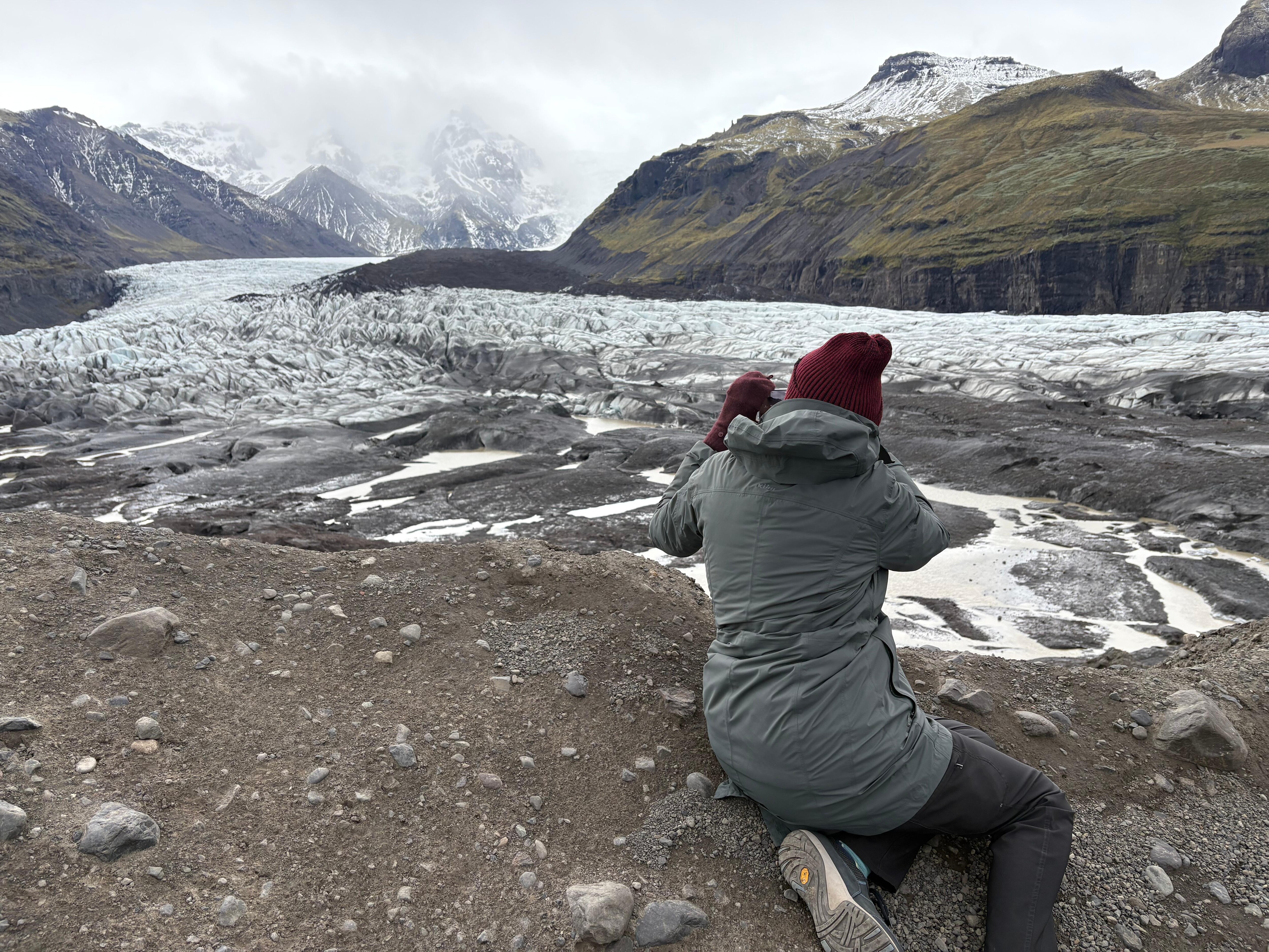 The glacier