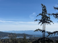 View of Sooke from the deck