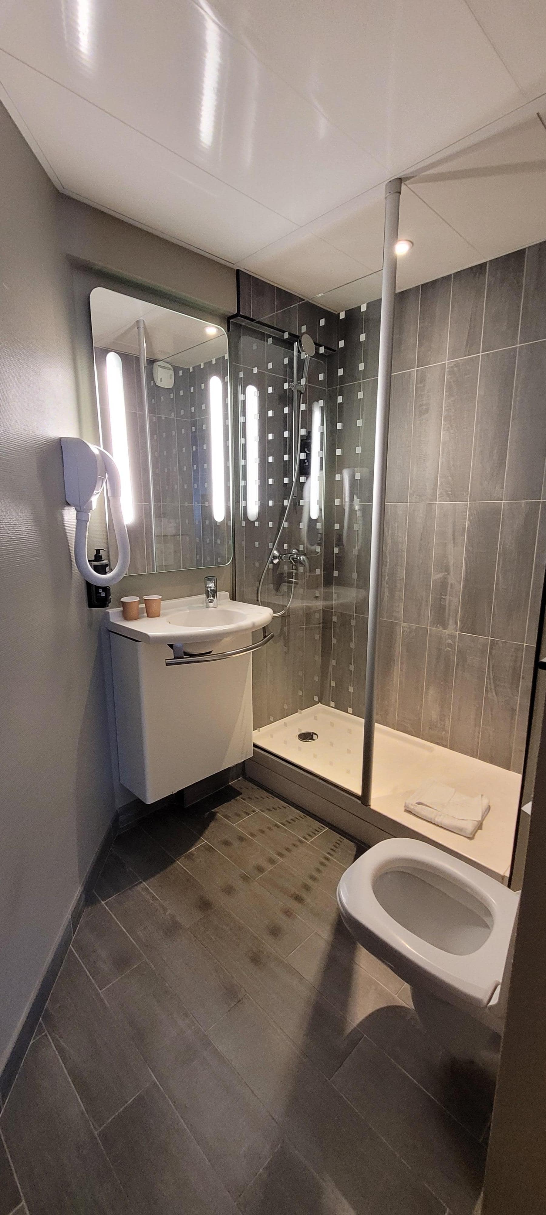 salle de bains chambre double