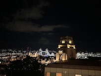 View from the hotel bar.