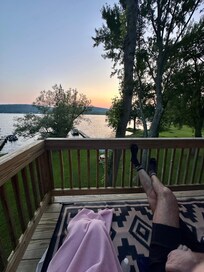 Cool 66 degree evening in July