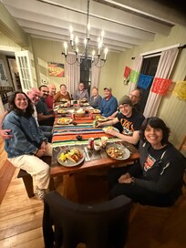 Opening night dinner