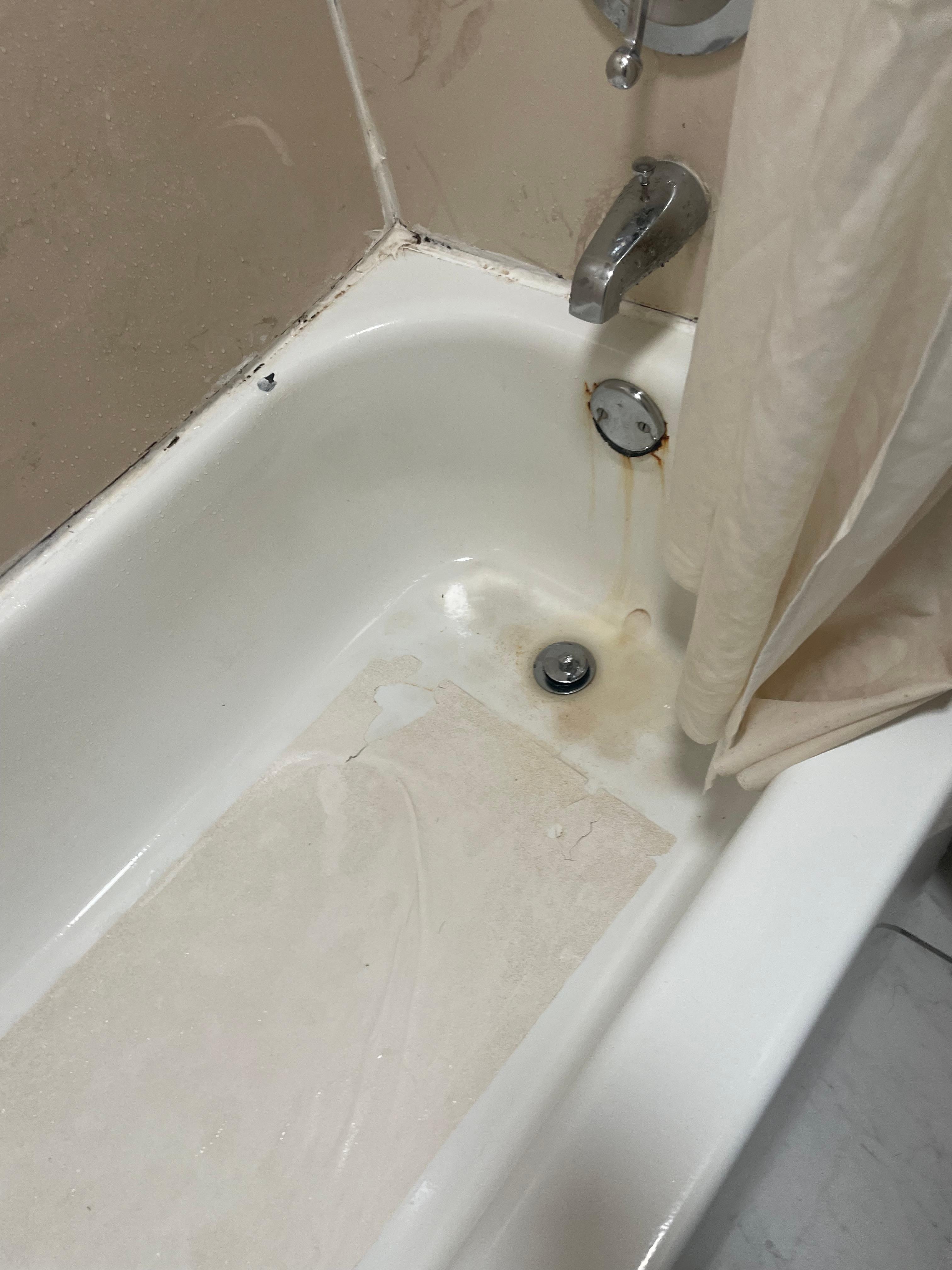 Bathtub gross , crumble under your feet