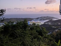 Cruise Ship at Crown Bay Marina at Dusk