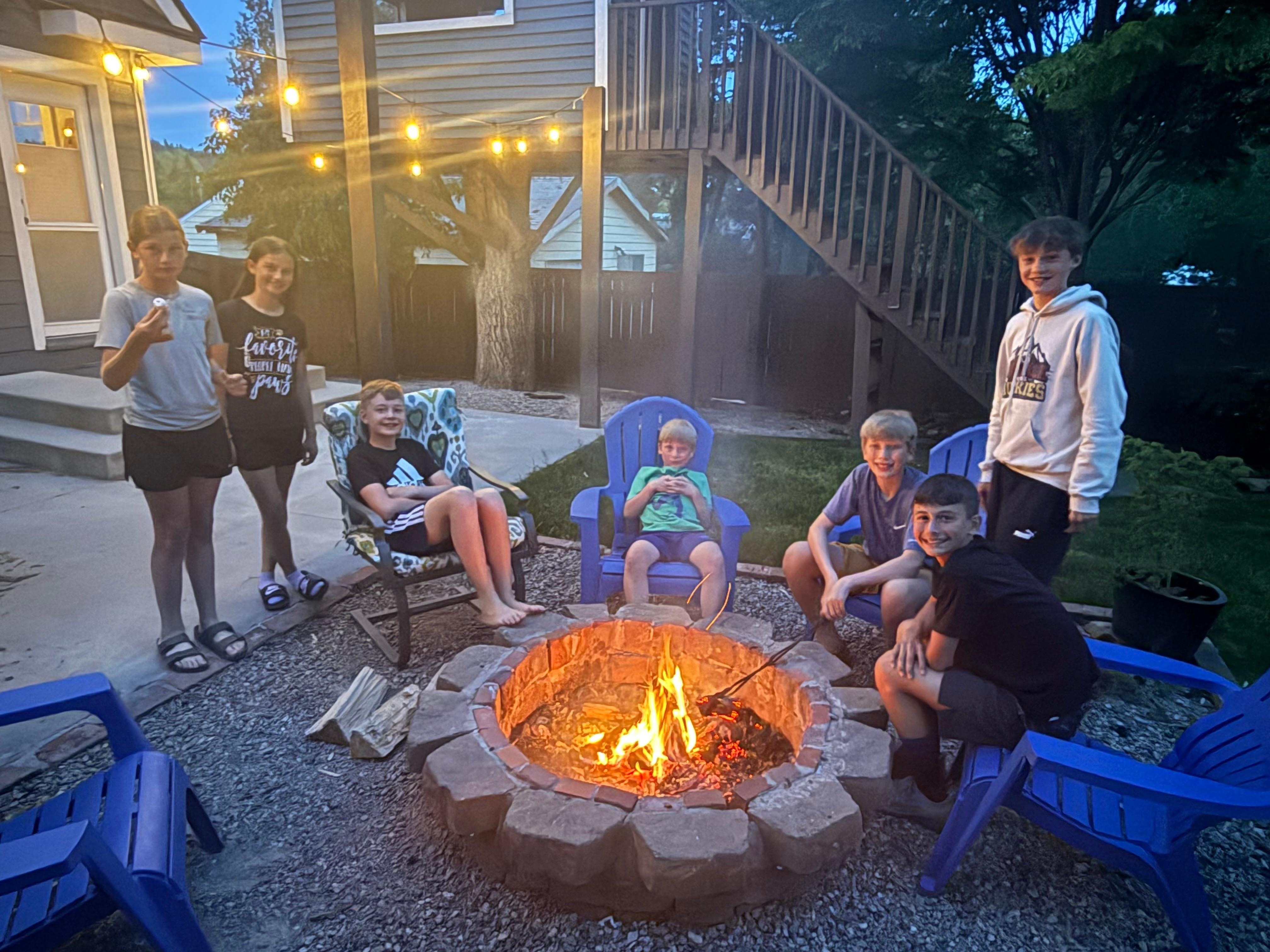 Backyard fun! 